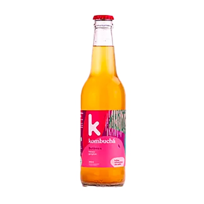 Kombucha Botânica: Hibisco e Gengibre